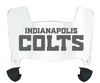 Indianapolis Colts Mini Football Helmet Visor Shield w/ Clips - PICK VISOR & LOGO COLOR