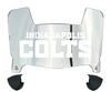 Indianapolis Colts Mini Football Helmet Visor Shield w/ Clips - PICK VISOR & LOGO COLOR