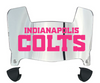 Indianapolis Colts Limited Edition Mini Football Helmet Visor Shield w/ Clips - PICK VISOR & LOGO COLOR