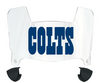 Indianapolis Colts Retro Throwback Mini Football Helmet Visor Shield w/ Clips - PICK VISOR & LOGO COLOR