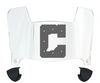 Indianapolis Colts Mini Football Helmet Visor Shield w/ Clips - PICK VISOR & LOGO COLOR