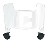 Indianapolis Colts Mini Football Helmet Visor Shield w/ Clips - PICK VISOR & LOGO COLOR