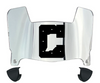 Indianapolis Colts Mini Football Helmet Visor Shield w/ Clips - PICK VISOR & LOGO COLOR