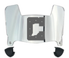Indianapolis Colts Mini Football Helmet Visor Shield w/ Clips - PICK VISOR & LOGO COLOR
