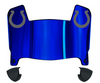 Indianapolis Colts Mini Football Helmet Visor Shield w/ Clips - PICK VISOR & LOGO COLOR