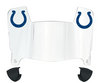 Indianapolis Colts Mini Football Helmet Visor Shield w/ Clips - PICK VISOR & LOGO COLOR