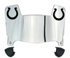 Indianapolis Colts Mini Football Helmet Visor Shield w/ Clips - PICK VISOR & LOGO COLOR