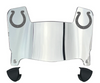 Indianapolis Colts Mini Football Helmet Visor Shield w/ Clips - PICK VISOR & LOGO COLOR
