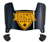 Iona Gaels Mini Football Helmet Visor Shield w/ Clips - PICK VISOR & LOGO COLOR