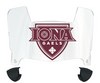 Iona Gaels Mini Football Helmet Visor Shield w/ Clips - PICK VISOR & LOGO COLOR