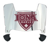 Iona Gaels Mini Football Helmet Visor Shield w/ Clips - PICK VISOR & LOGO COLOR
