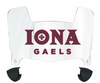 Iona Gaels Mini Football Helmet Visor Shield w/ Clips - PICK VISOR & LOGO COLOR