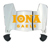 Iona Gaels Mini Football Helmet Visor Shield w/ Clips - PICK VISOR & LOGO COLOR