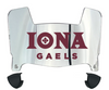 Iona Gaels Mini Football Helmet Visor Shield w/ Clips - PICK VISOR & LOGO COLOR