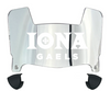 Iona Gaels Mini Football Helmet Visor Shield w/ Clips - PICK VISOR & LOGO COLOR