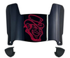 Iona Gaels Mini Football Helmet Visor Shield w/ Clips - PICK VISOR & LOGO COLOR