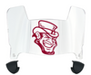 Iona Gaels Mini Football Helmet Visor Shield w/ Clips - PICK VISOR & LOGO COLOR
