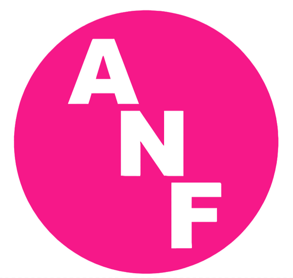 Iowa Hawkeyes Hot Pink ANF Circle Logo Premium DieCut Vinyl Decal PICK SIZE