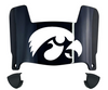 Iowa Hawkeyes Mini Football Helmet Visor Shield w/ Clips - PICK VISOR & LOGO COLOR