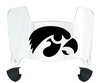 Iowa Hawkeyes Mini Football Helmet Visor Shield w/ Clips - PICK VISOR & LOGO COLOR