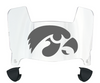 Iowa Hawkeyes Mini Football Helmet Visor Shield w/ Clips - PICK VISOR & LOGO COLOR