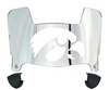 Iowa Hawkeyes Mini Football Helmet Visor Shield w/ Clips - PICK VISOR & LOGO COLOR