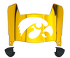 Iowa Hawkeyes Mini Football Helmet Visor Shield w/ Clips - PICK VISOR & LOGO COLOR