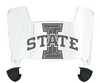 Iowa State Cyclones Mini Football Helmet Visor Shield w/ Clips - PICK VISOR & LOGO COLOR