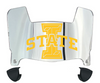 Iowa State Cyclones Mini Football Helmet Visor Shield w/ Clips - PICK VISOR & LOGO COLOR