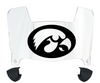 Iowa Hawkeyes Mini Football Helmet Visor Shield w/ Clips - PICK VISOR & LOGO COLOR