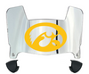 Iowa Hawkeyes Mini Football Helmet Visor Shield w/ Clips - PICK VISOR & LOGO COLOR