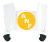 Iowa Hawkeyes Mini Football Helmet Visor Shield w/ Clips - PICK VISOR & LOGO COLOR