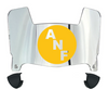 Iowa Hawkeyes Mini Football Helmet Visor Shield w/ Clips - PICK VISOR & LOGO COLOR