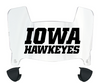 Iowa Hawkeyes Mini Football Helmet Visor Shield w/ Clips - PICK VISOR & LOGO COLOR