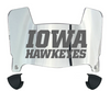 Iowa Hawkeyes Mini Football Helmet Visor Shield w/ Clips - PICK VISOR & LOGO COLOR
