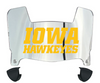 Iowa Hawkeyes Mini Football Helmet Visor Shield w/ Clips - PICK VISOR & LOGO COLOR