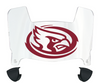 Iowa State Cyclones Mini Football Helmet Visor Shield w/ Clips - PICK VISOR & LOGO COLOR