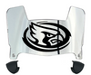 Iowa State Cyclones Mini Football Helmet Visor Shield w/ Clips - PICK VISOR & LOGO COLOR