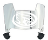 Iowa State Cyclones Mini Football Helmet Visor Shield w/ Clips - PICK VISOR & LOGO COLOR
