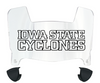 Iowa State Cyclones Mini Football Helmet Visor Shield w/ Clips - PICK VISOR & LOGO COLOR