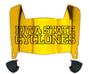 Iowa State Cyclones Mini Football Helmet Visor Shield w/ Clips - PICK VISOR & LOGO COLOR