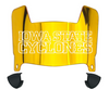 Iowa State Cyclones Mini Football Helmet Visor Shield w/ Clips - PICK VISOR & LOGO COLOR