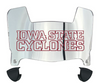 Iowa State Cyclones Mini Football Helmet Visor Shield w/ Clips - PICK VISOR & LOGO COLOR