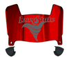 Iowa State Cyclones Mini Football Helmet Visor Shield w/ Clips - PICK VISOR & LOGO COLOR
