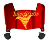 Iowa State Cyclones Mini Football Helmet Visor Shield w/ Clips - PICK VISOR & LOGO COLOR