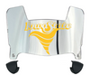 Iowa State Cyclones Mini Football Helmet Visor Shield w/ Clips - PICK VISOR & LOGO COLOR