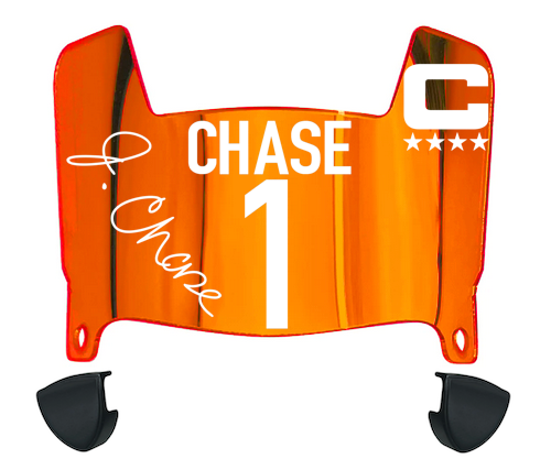 Ja'Mar Chase Cincinnati Bengals Mini Football Helmet Visor w/ Clips - PICK COLOR