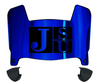 Jackson State Tigers Mini Football Helmet Visor Shield w/ Clips - PICK VISOR & LOGO COLOR