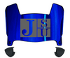 Jackson State Tigers Mini Football Helmet Visor Shield w/ Clips - PICK VISOR & LOGO COLOR