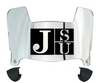 Jackson State Tigers Mini Football Helmet Visor Shield w/ Clips - PICK VISOR & LOGO COLOR